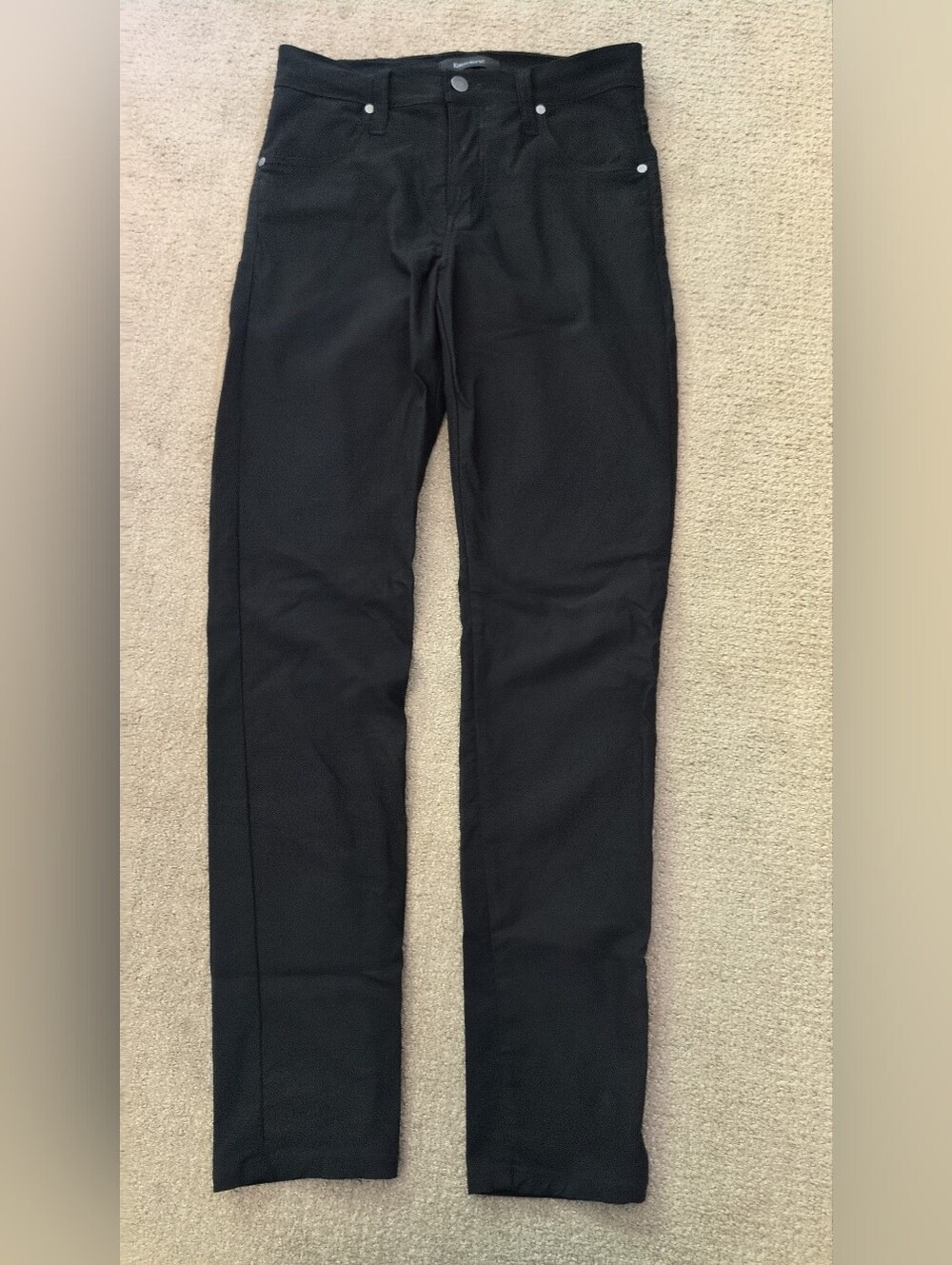 Karen Kane High Waist Black Straight Jeans/ Denim